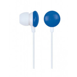 Gembird MHP-EP-001-B  -Candy- - Blue, In-ear earphones,1.2 m, 3.5 mm stereo audio plug, box packing